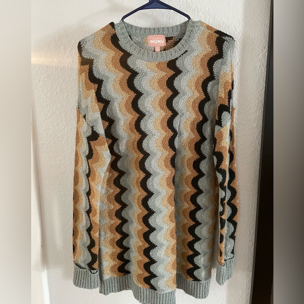 Show Me Your MuMu Retro Sweater Tunic/ Dress